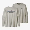 Patagonia Men's Long-Sleeved Capilene Cool Daily Fish Graphic Shirt