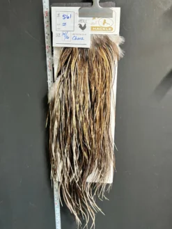 Flash Sale Hackle 561 - Heritage Saddle - Speckled Badger (size 14-16)