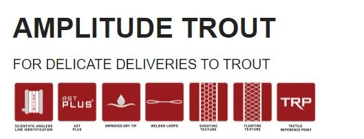 Scientific Anglers Amplitude Trout Fly Line - Blue/Bamboo/Blue Heron 3 Scientific Anglers Amplitude Trout Fly Line - Blue/Bamboo/Blue Heron - Image 3