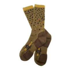 RepYourWater Trout Socks - Brown Trout Edition