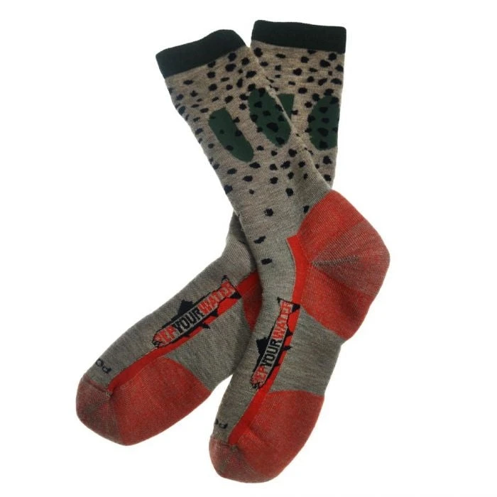 RepYourWater Trout Socks - Cutthroat Edition 1 RepYourWater Trout Socks - Cutthroat Edition