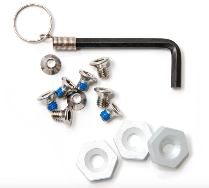 Korkers Triple Threat Aluminum Hex Disc Kit 1 Korkers Triple Threat Aluminum Hex Disc Kit