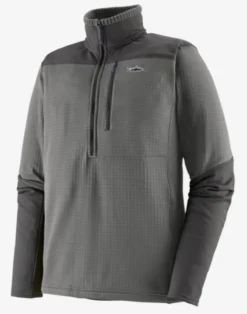 Patagonia Men's Long-Sleeve R1 Fitz Roy 1/4 Zip Sweater 5 Patagonia Men's Long-Sleeve R1 Fitz Roy 1/4 Zip Sweater -Simms || Rio || Scientific Anglers tên blog Sales Store Noble Gray