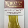 Whiting 100 Pack Dry Fly Hackle - Pale Morning Dun - 12