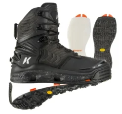 Korkers River Ops Wading Boot - Felt And Vibram Soles