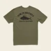 Howler Bros -Creative Creatures Roosterfish Pocket T-Shirt - Olive