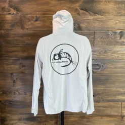 Simms - Men's Solarflex Hoody - Sterling - Fly Fish Food Logo