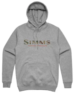 M's Simms Logo Hoody - CX - Grey Heather
