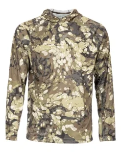 Simms SolarFlex Hoody - Print -Simms || Rio || Scientific Anglers tên blog Sales Store SolarflexHoodyRiparianCamo