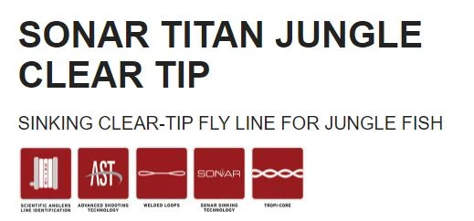 Scientific Anglers Scientific Angler Sonar Titan Jungle Clear Tip Fly Line 3 Scientific Anglers Scientific Angler Sonar Titan Jungle Clear Tip Fly Line - Image 3