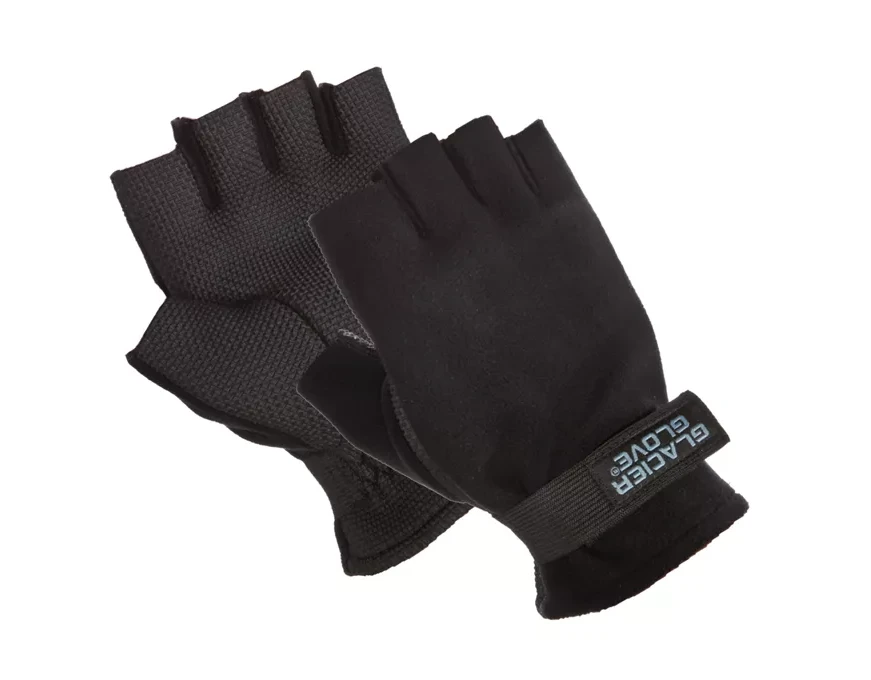 Glacier Glove Alaska River Fingerless Glove - Black 1 Glacier Glove Alaska River Fingerless Glove - Black