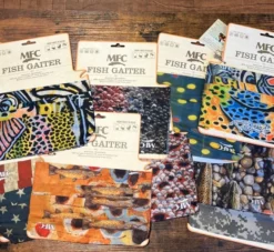 MFC Fish Gaiter - Estrada's Rainbow Trout Graffiti