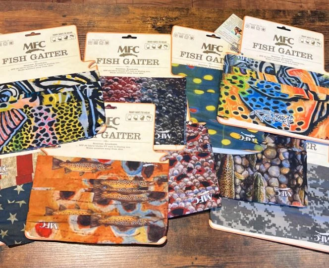 MFC Fish Gaiter - Sundell's Rainbow Trout Skin 2 MFC Fish Gaiter - Sundell's Rainbow Trout Skin - Image 2