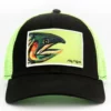Green Trout Head Hat