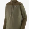 Patagonia Men's Long-Sleeve R1 Fitz Roy 1/4 Zip Sweater
