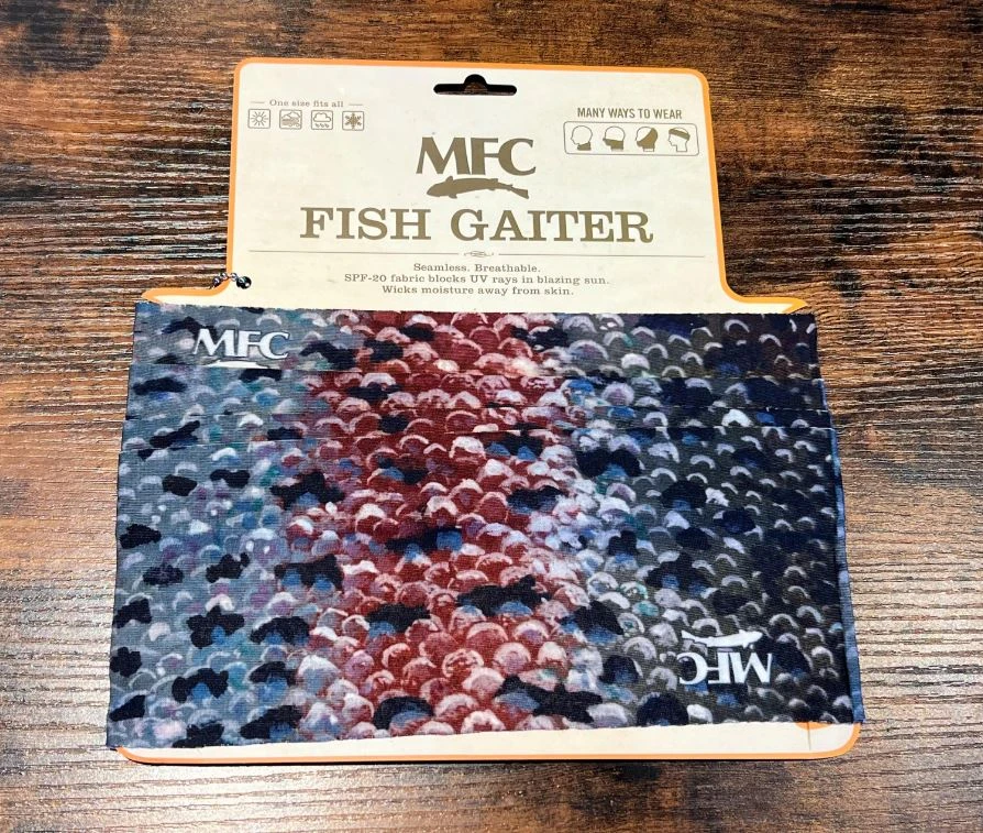 MFC Fish Gaiter - Sundell's Rainbow Trout Skin 1 MFC Fish Gaiter - Sundell's Rainbow Trout Skin
