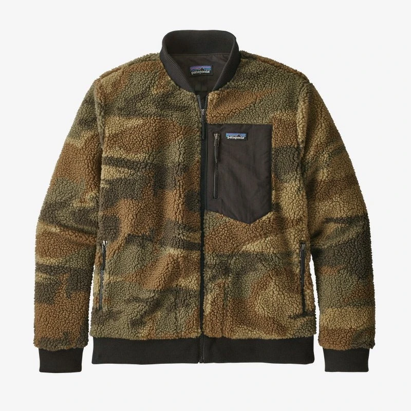 Patagonia Retro-X Bomber Jacket - Kansas Sky Classic Tan 1 Patagonia Retro-X Bomber Jacket - Kansas Sky Classic Tan