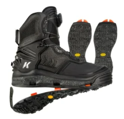 Korkers River Ops BOA Wading Boot - Vibram And Studded Vibram Soles