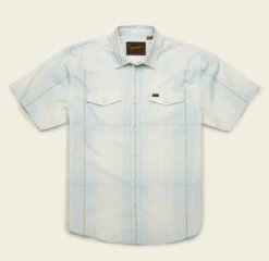 Howler Bros. H Bar B Snapshirt Roberts Plaid - Cloud Blue