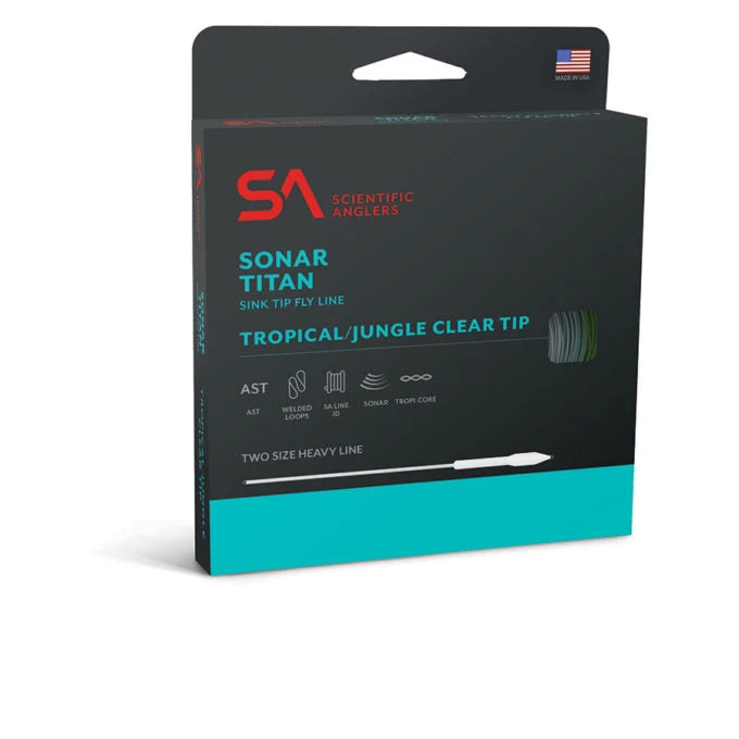 Scientific Anglers Scientific Angler Sonar Titan Jungle Clear Tip Fly Line 1 Scientific Anglers Scientific Angler Sonar Titan Jungle Clear Tip Fly Line